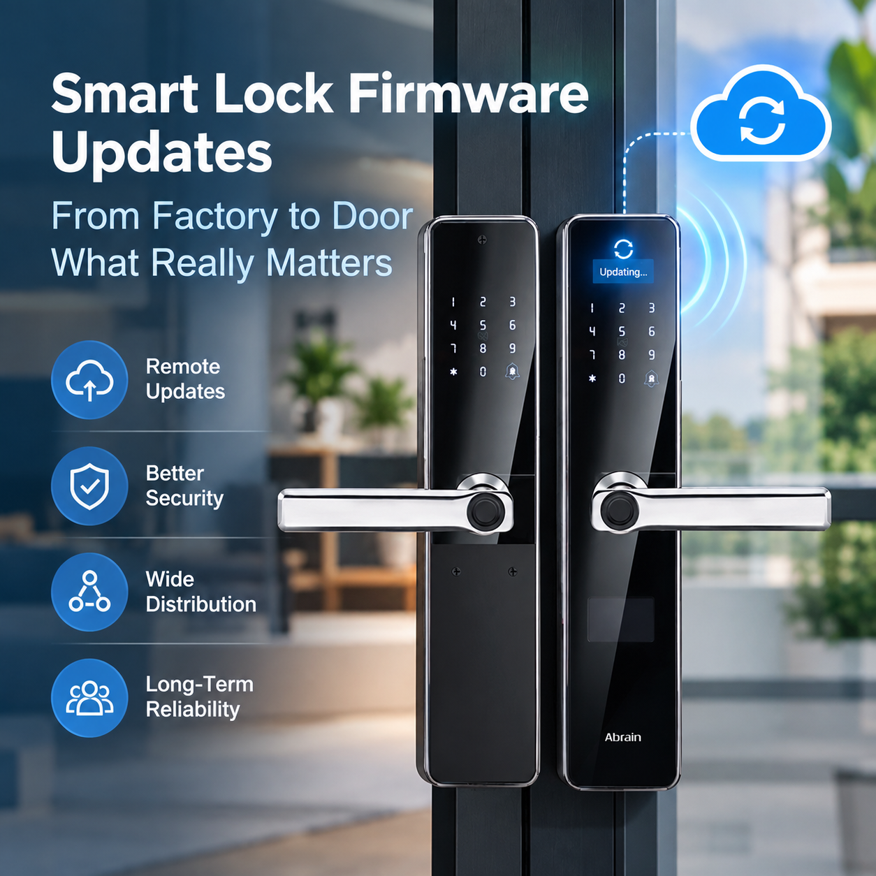 How Does a Smart Lock Factory Manage Firmware Updates