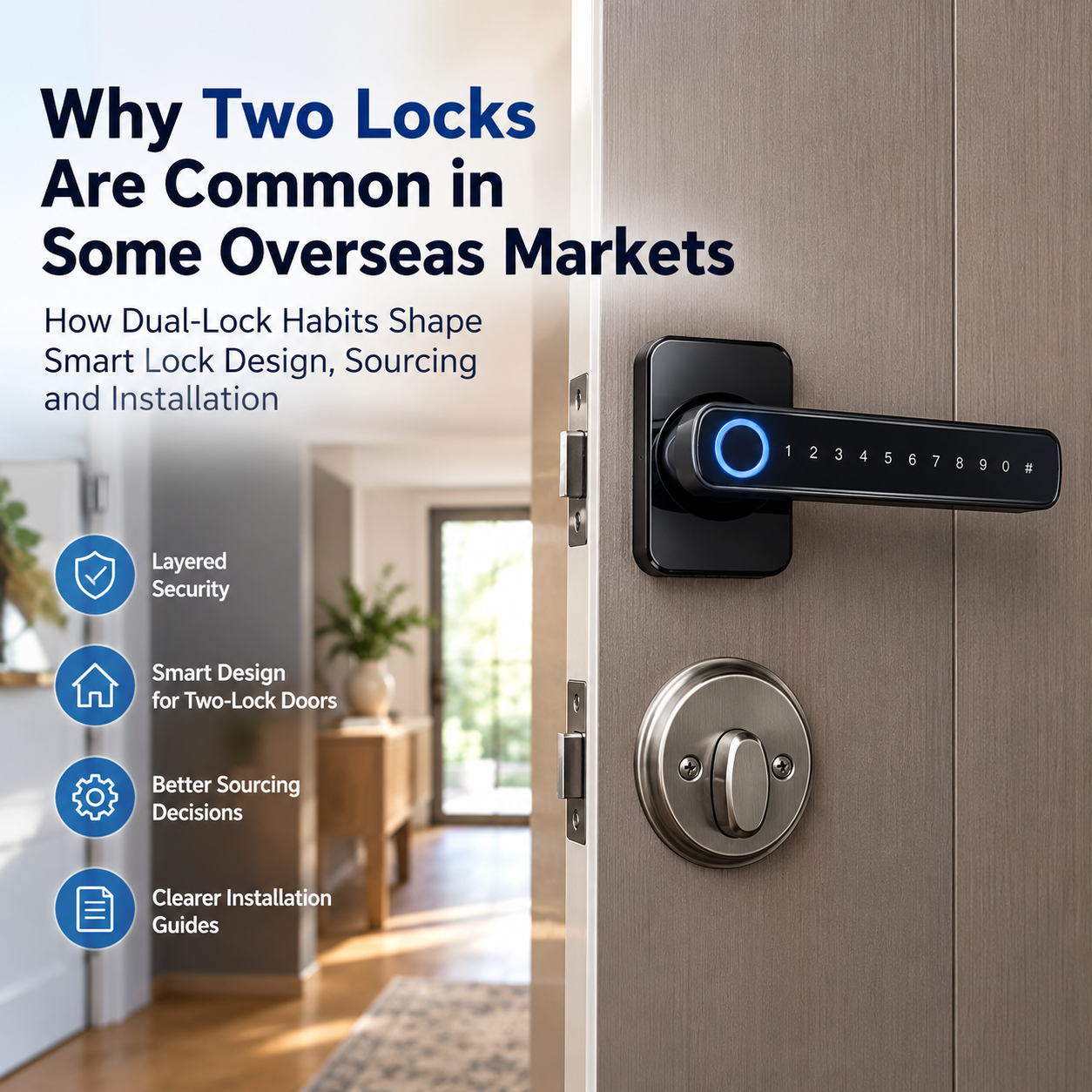 How Do Dual Lock Habits Affect Smart Lock Factory Design