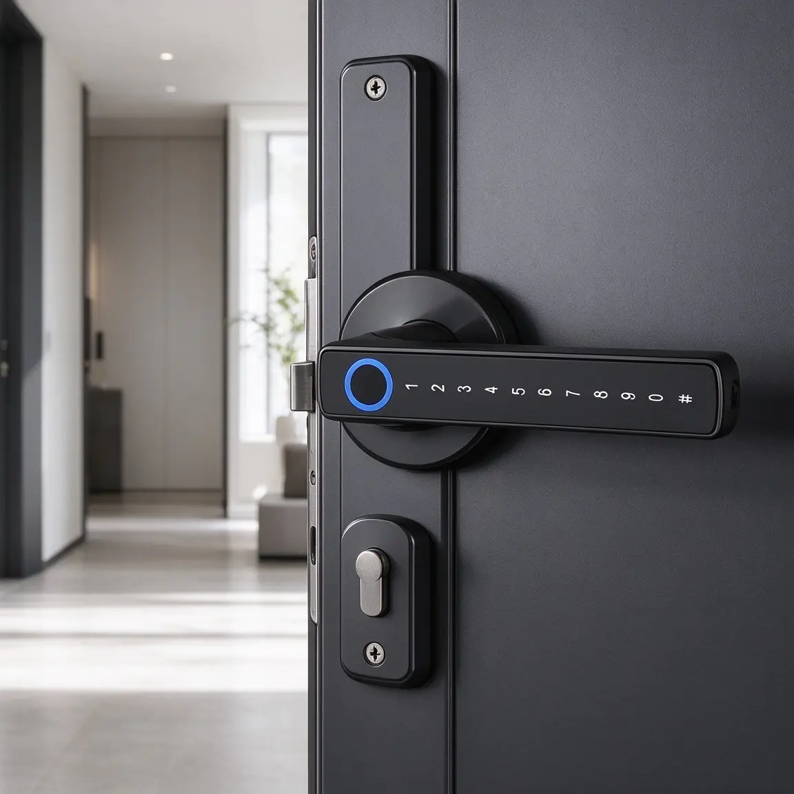 How Does a Lever Handle Smart Lock Respond to Different Door Conditions