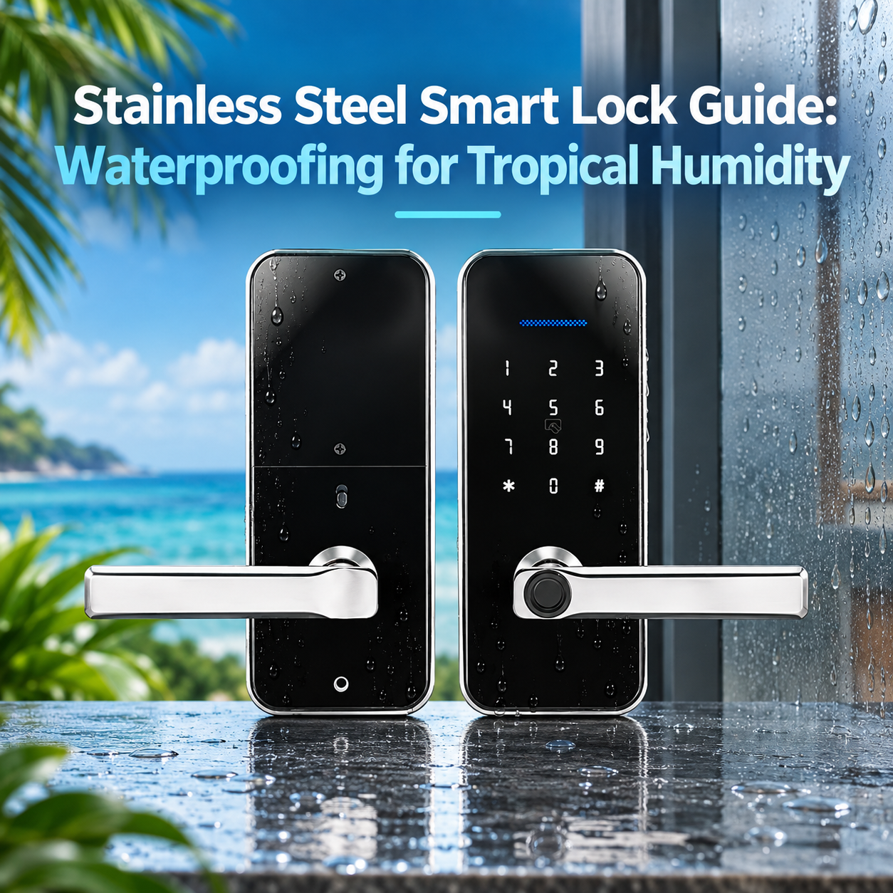 Stainless Steel Smart Lock Guide: Waterproofing for Tropical Humidity