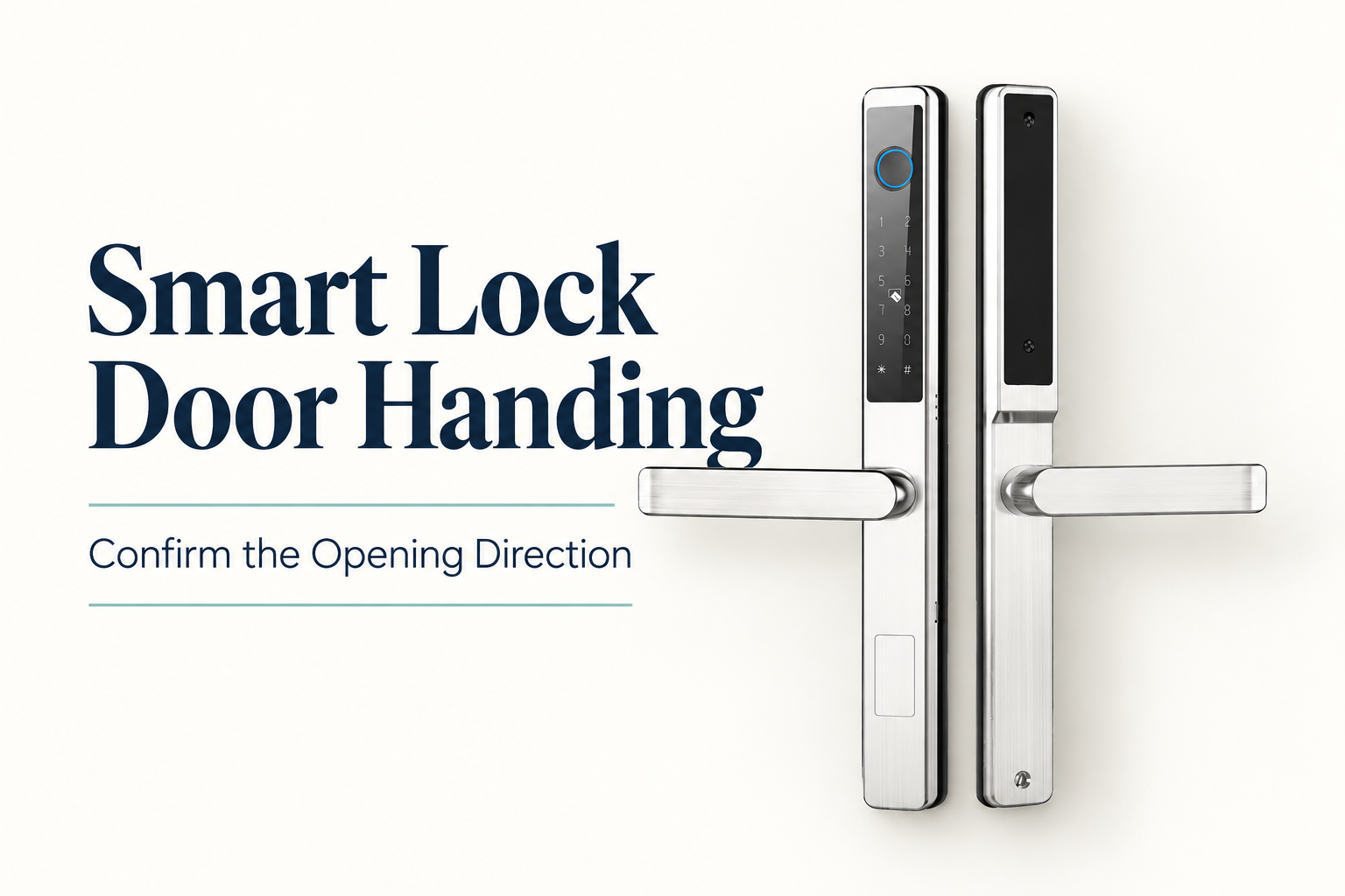 Smart Lock Door Handing: Confirm Direction Before a Project Order